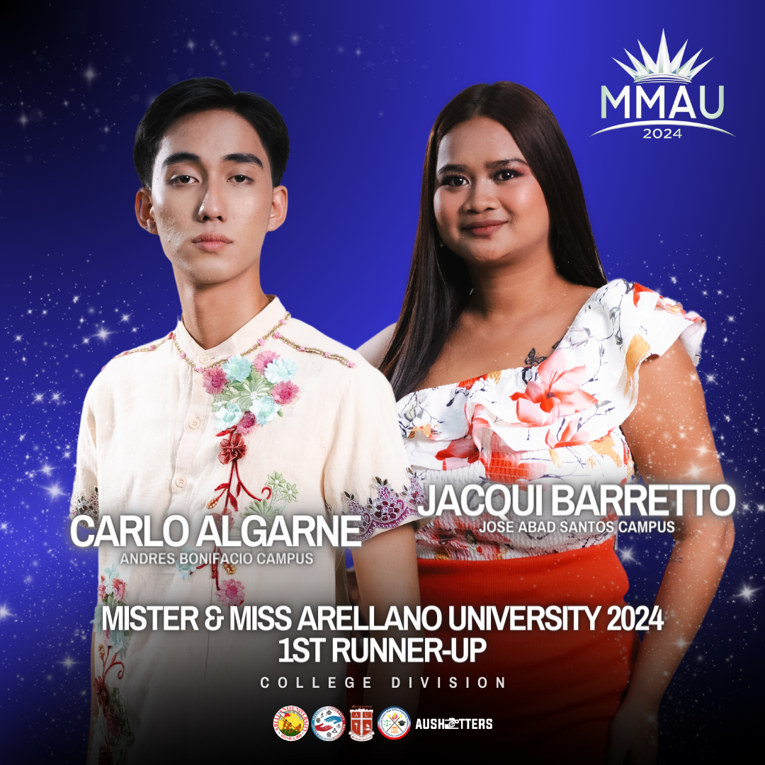Mister and Miss Arellano University 2024 (College - 1st Runner Up)