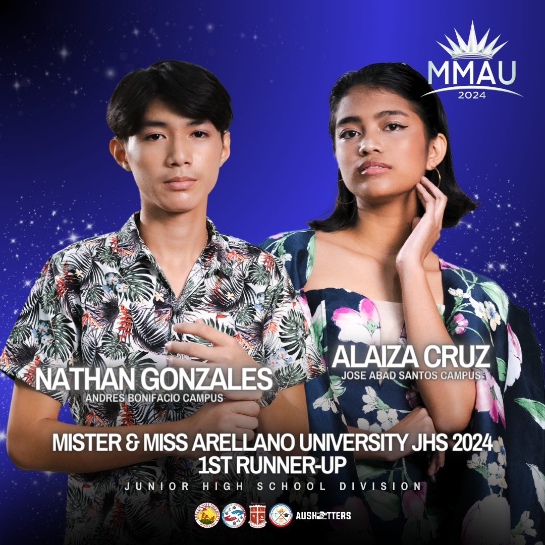 Mister and Miss Arellano University 2024 (JHS - 1st Runner Up)
