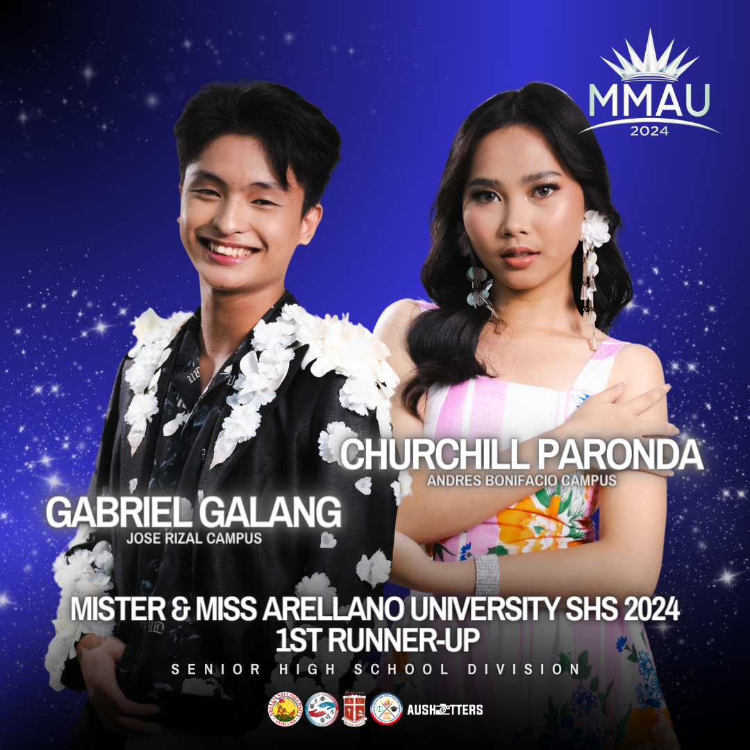 Mister and Miss Arellano University 2024 (SHS - 1st Runner Up)