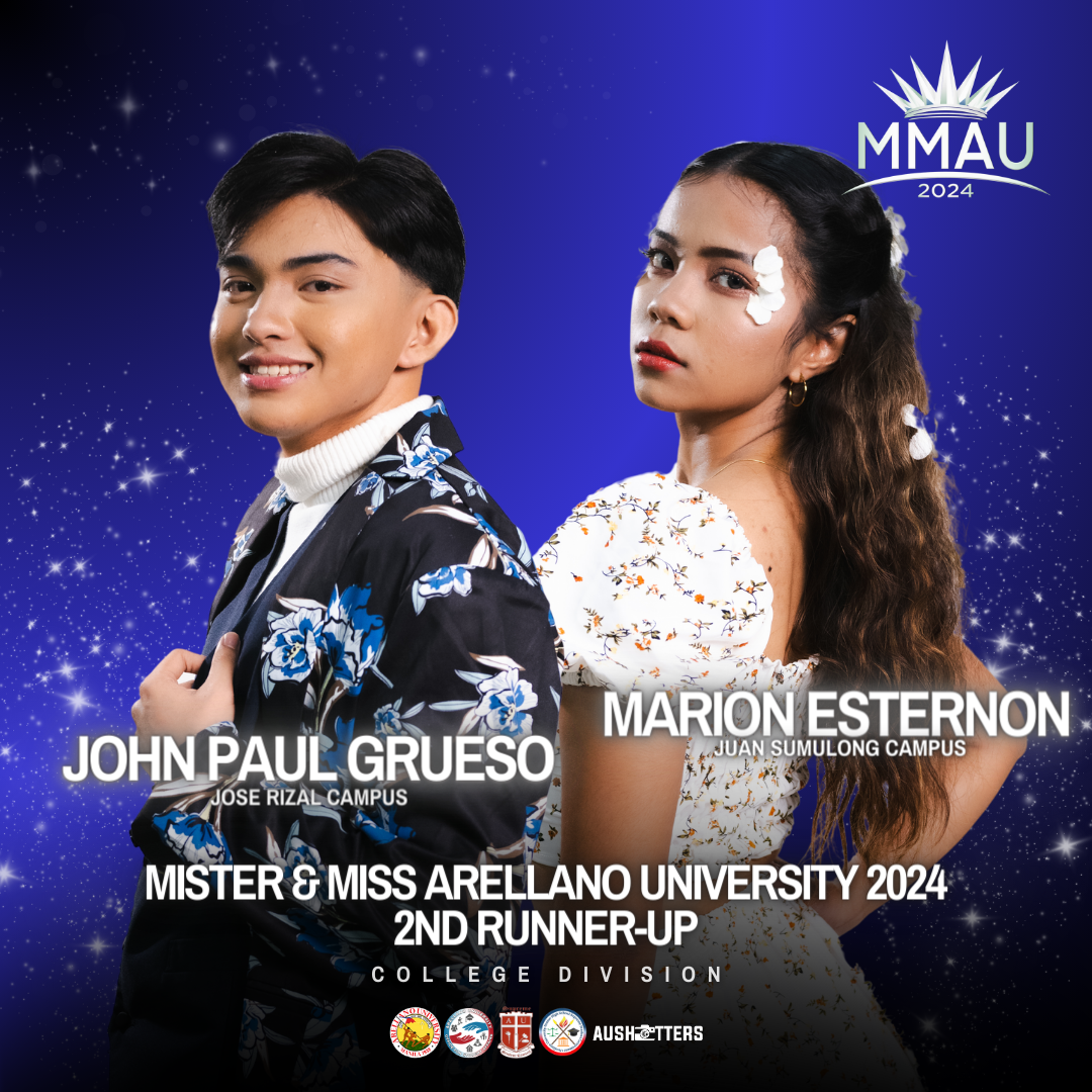 Mister and Miss Arellano University 2024 (College - 2nd Runner Up)