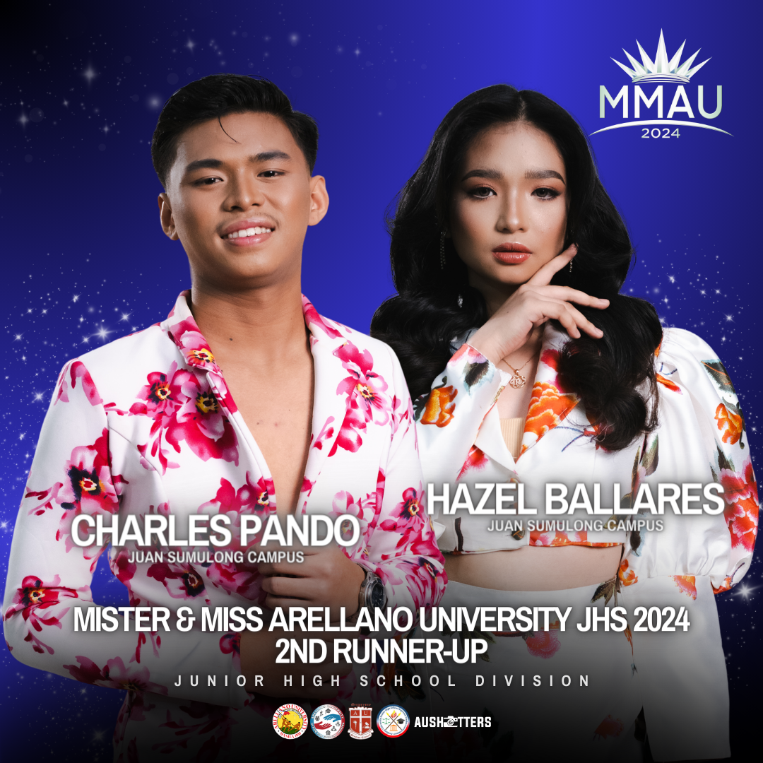 Mister and Miss Arellano University 2024 (JHS - 2nd Runner Up)