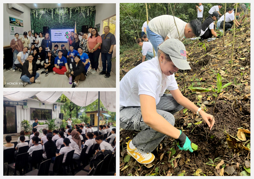 Native Trees Planting with different colleges of the University
