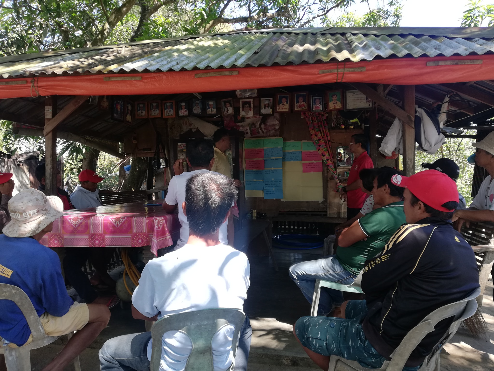 Organizational diagnosis workshop for buffalo raisers in Masalipit, San Miguel, Bulacan.