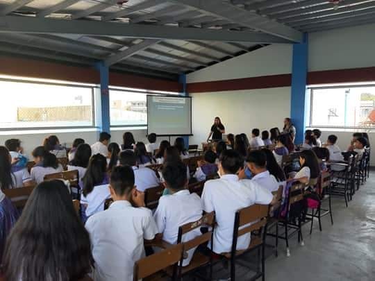 Seminar on Solid Waste Management to student leaders in the Junior HS department of AU Plaridel Campus.
