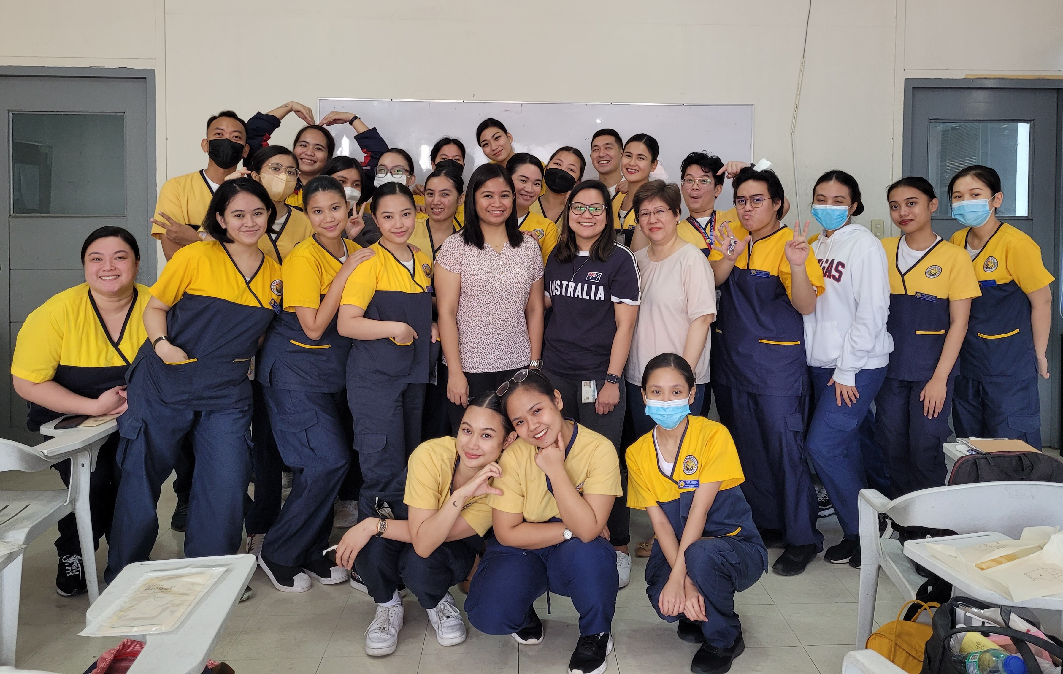 Arellano University - International Nursing Program Alumnus Returns to Share Remarkable Nursing Journey