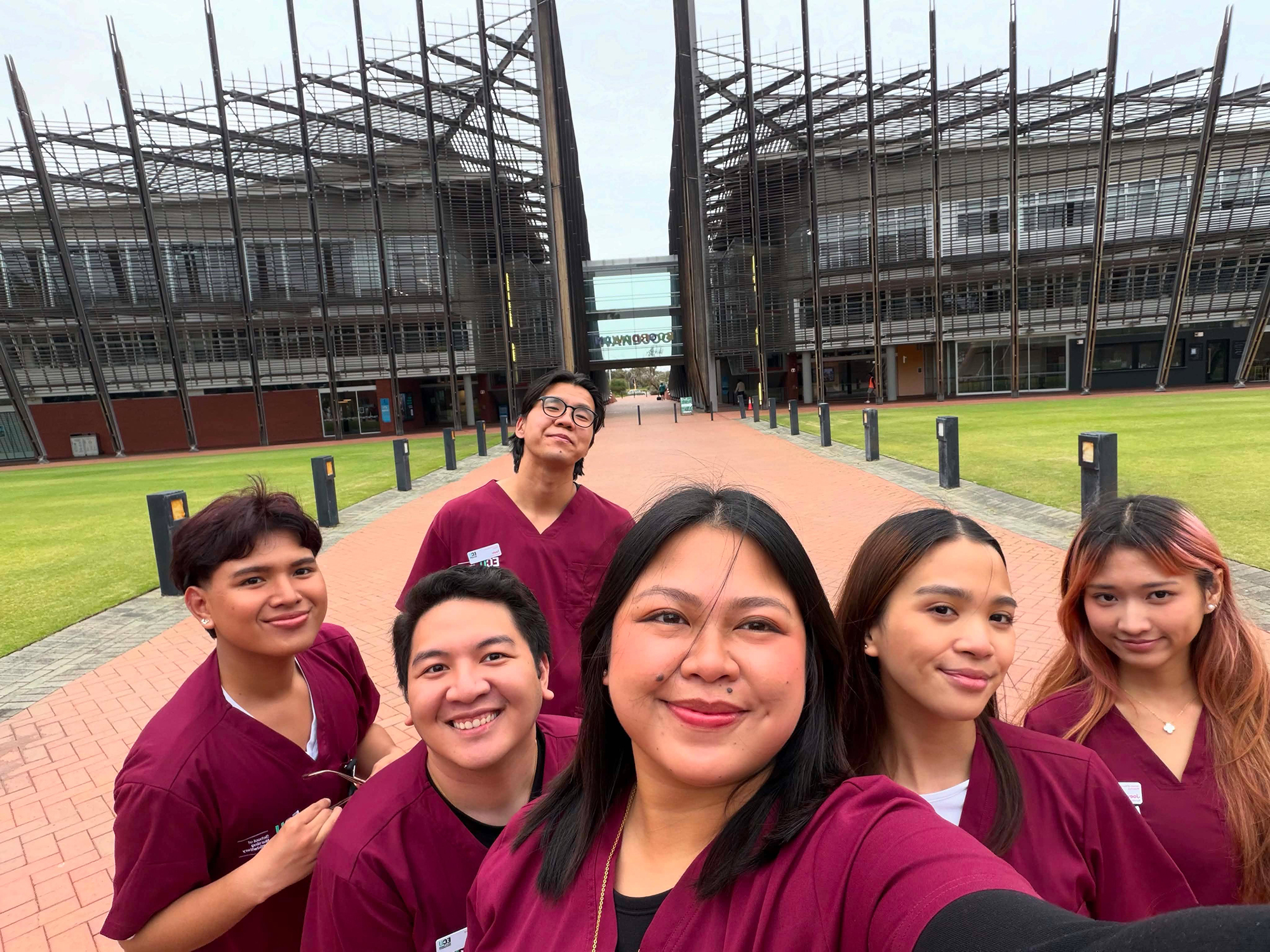 Next-Gen Healthcare Leaders: AU-INP Students Touch Down at ECU Joondalup