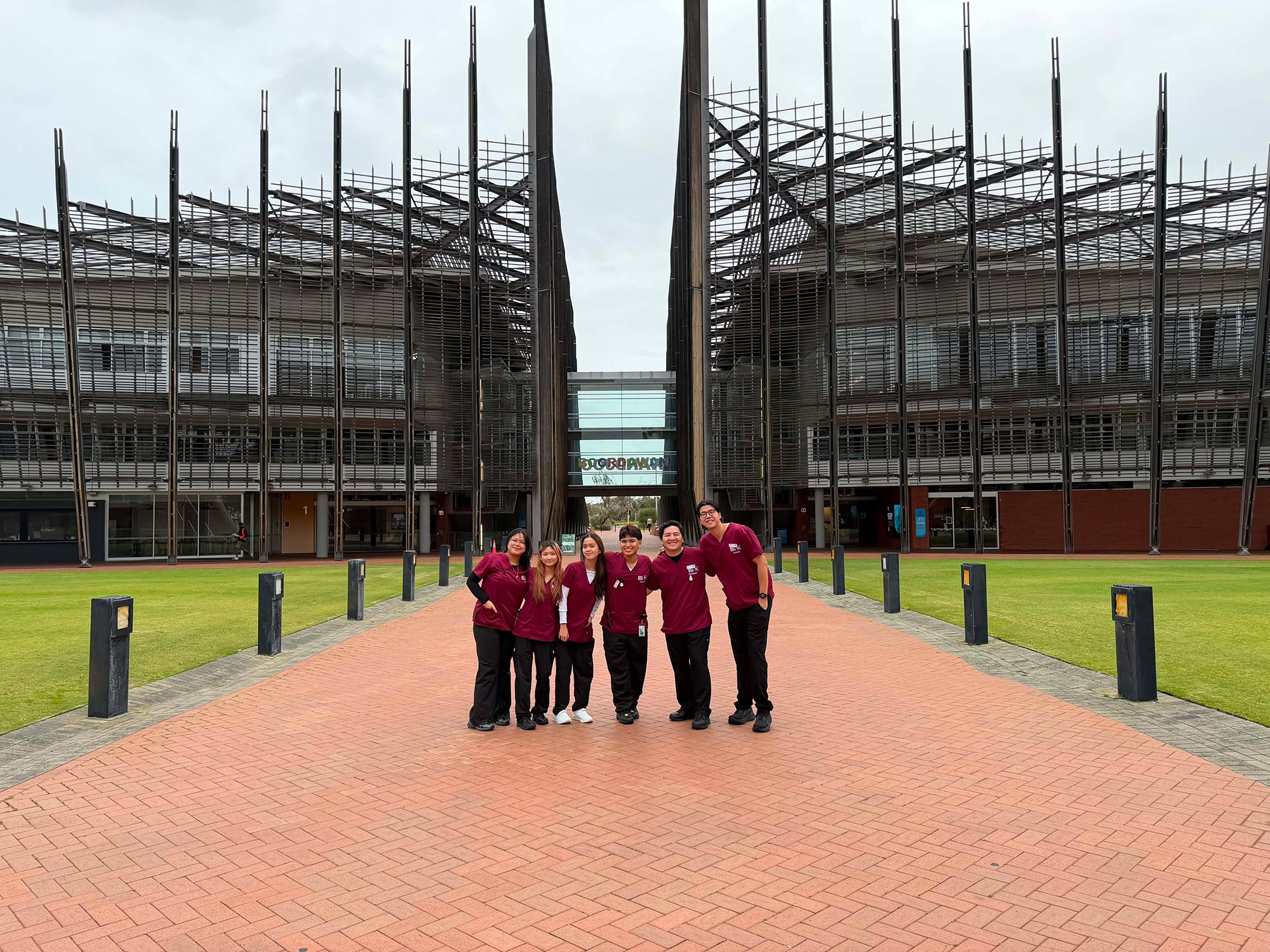 Next-Gen Healthcare Leaders: AU-INP Students Touch Down at ECU Joondalup