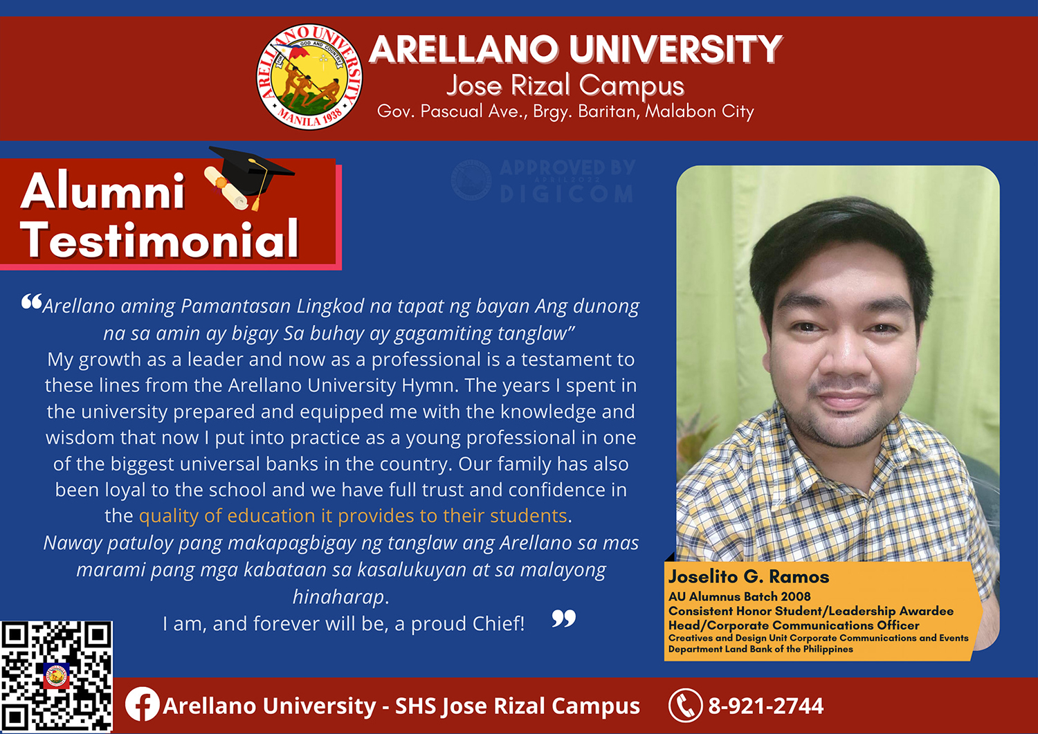 Mr. Joselito G. Ramos