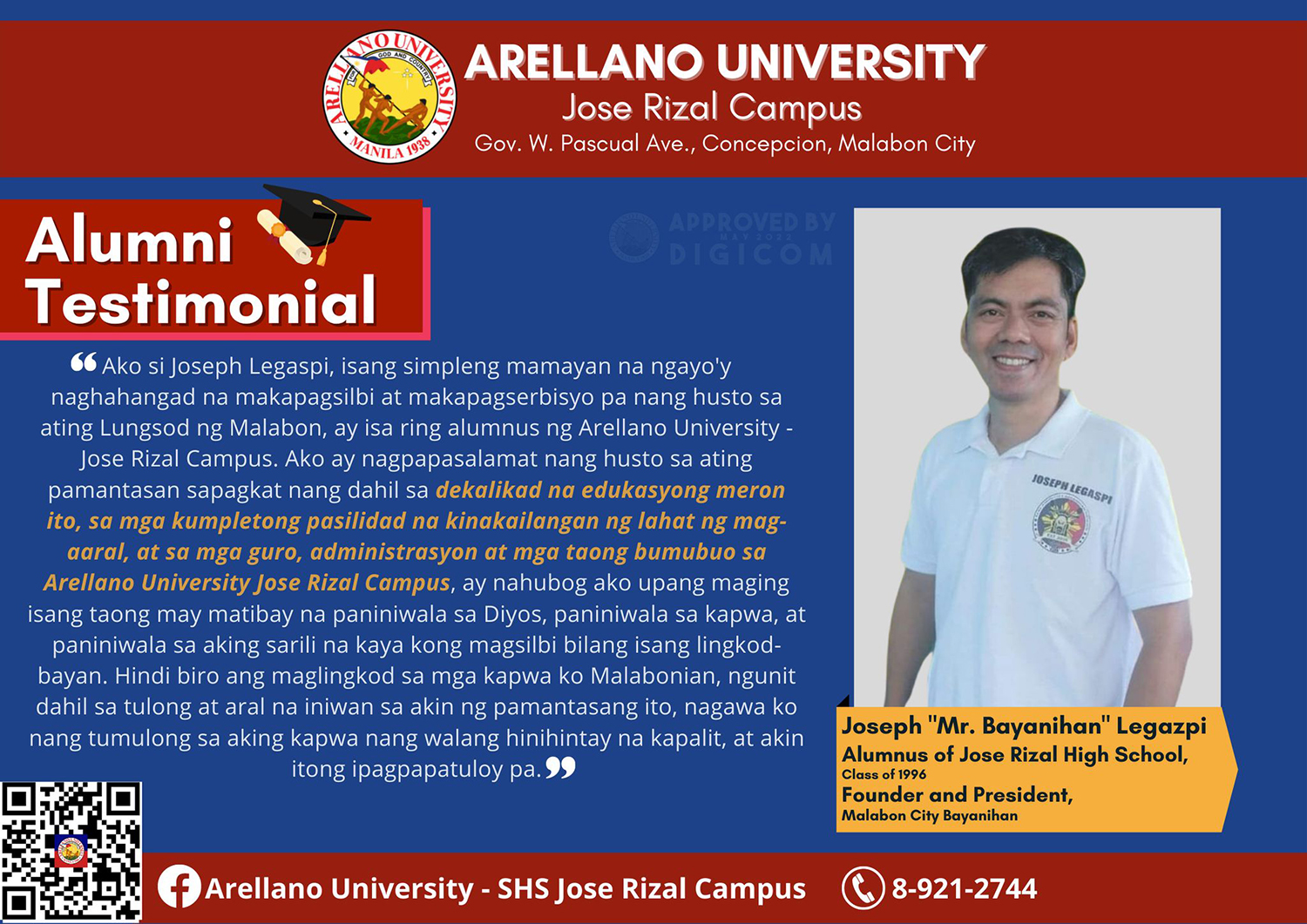 Mr. Joseph Legazpi