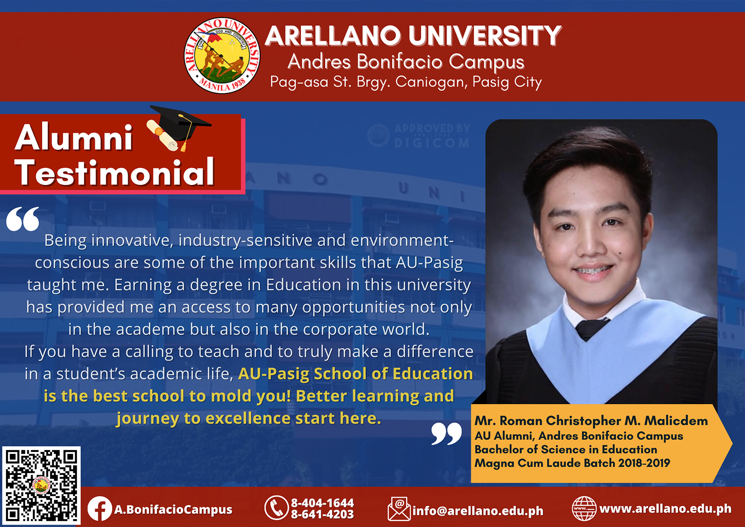 Mr. Roman Christopher M. Malicdem