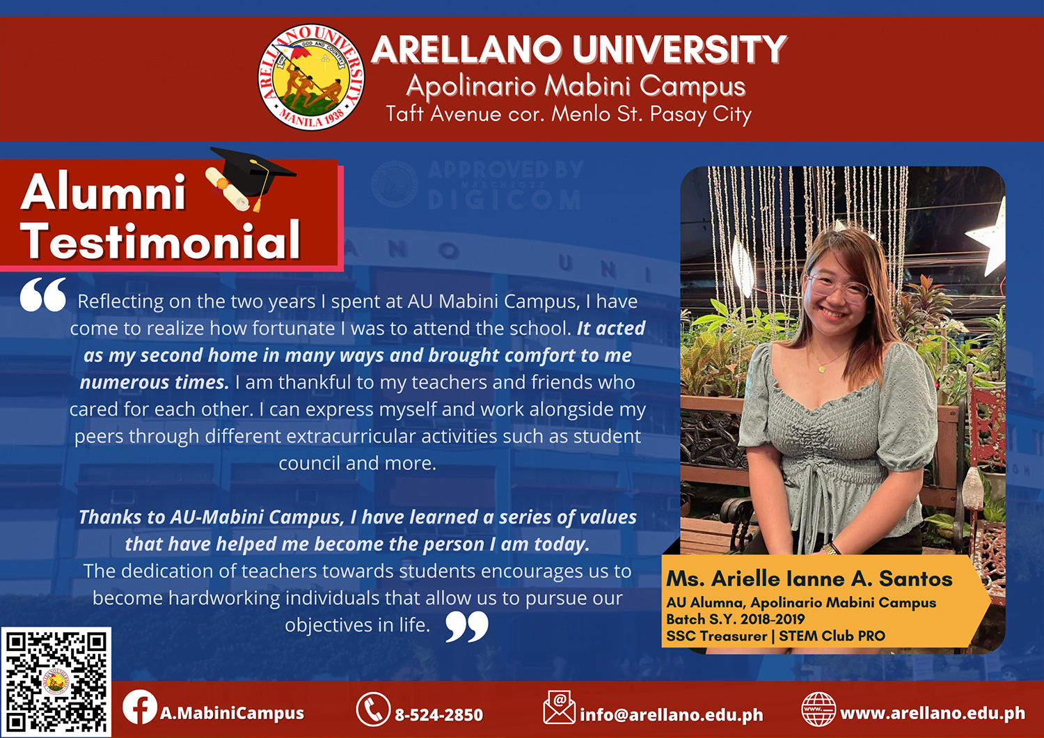 Ms. Arielle Ianne A. Santos