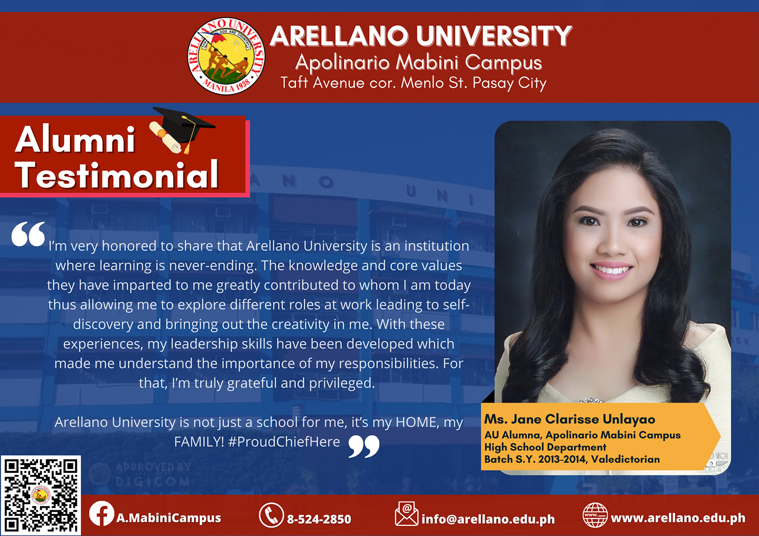 Ms. Jane Clarisse Unlayao