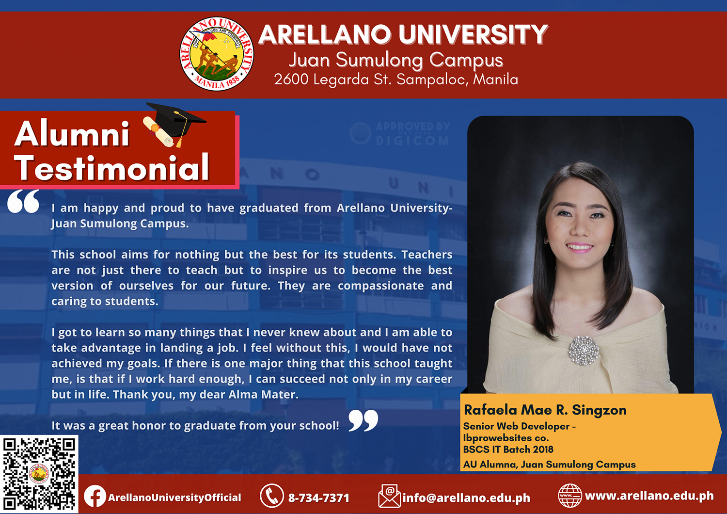 Ms. Rafaela Mae R. Singzon