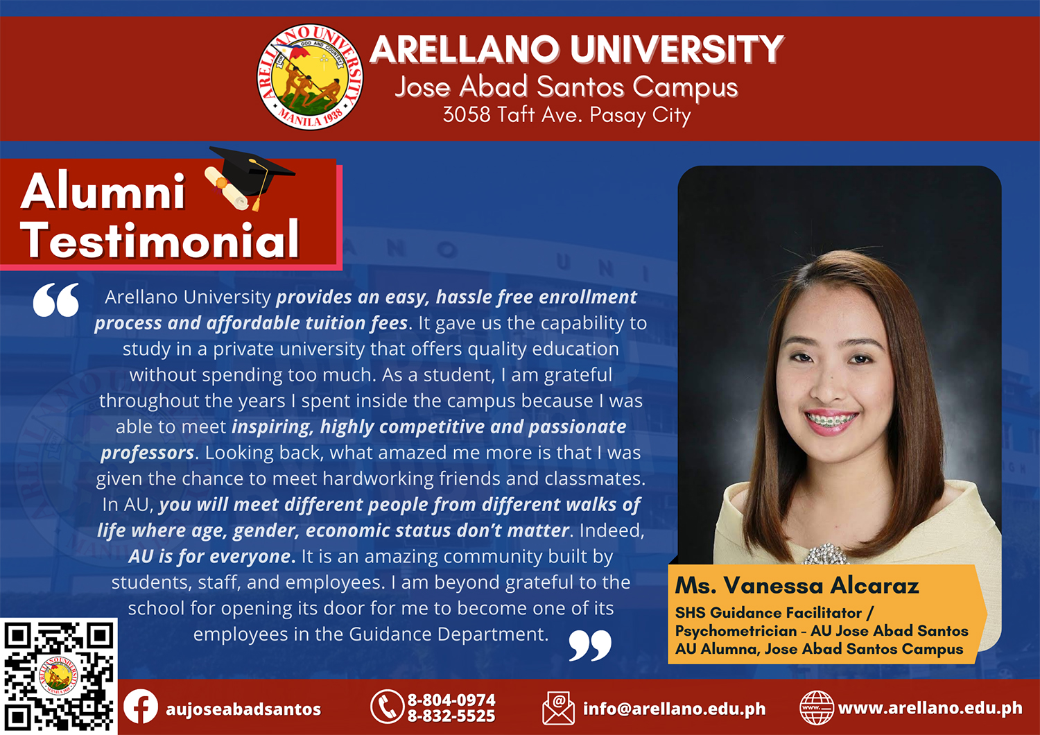 Ms. Vanessa Alcaraz