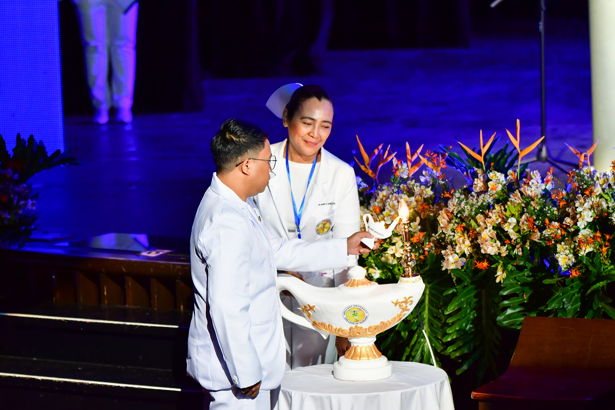Arellano University Honors 539 Student Nurses at Capping and Pinning Ceremony