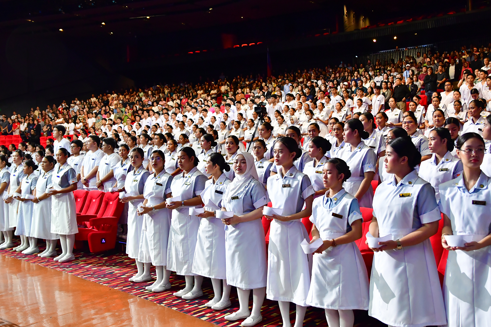 Arellano University Honors 539 Student Nurses at Capping and Pinning Ceremony