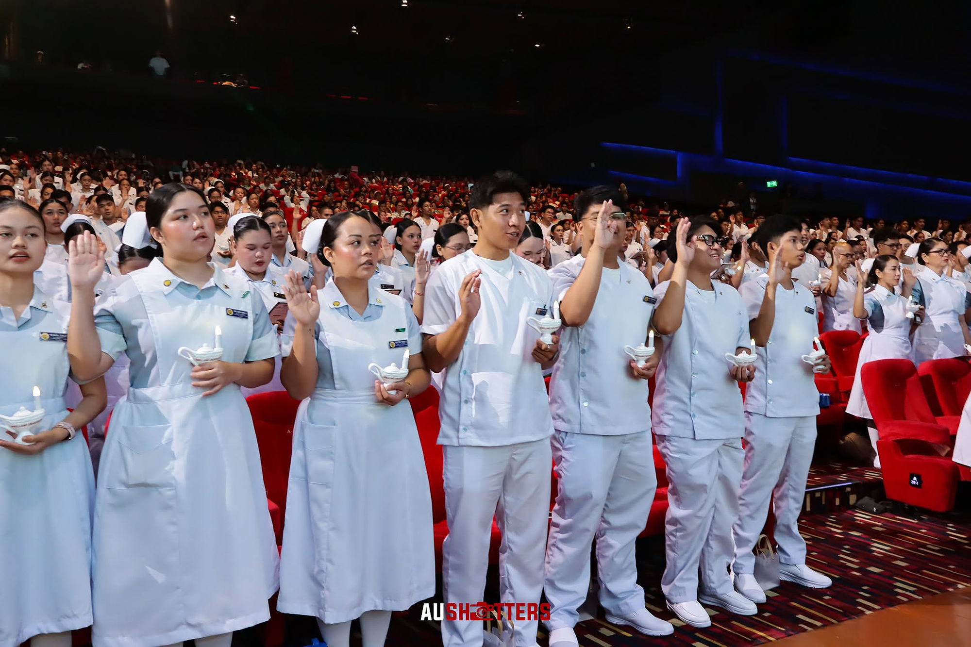 Arellano University’s Future Nurses Embrace Their Calling at the Capping, Pinning, and Candle Lighting Ceremony