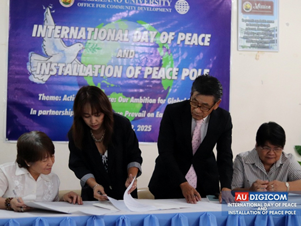 MOA Signing with May Peace Prevail on Earth International