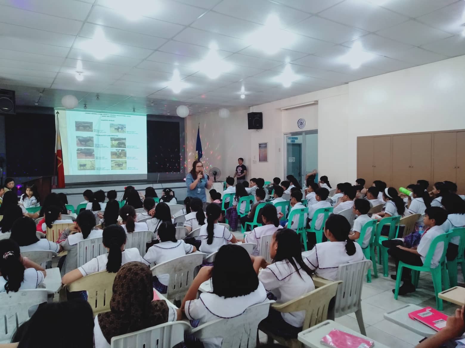 AU`s institutional projects were also cascaded to elementary students from AU Legarda Campus.