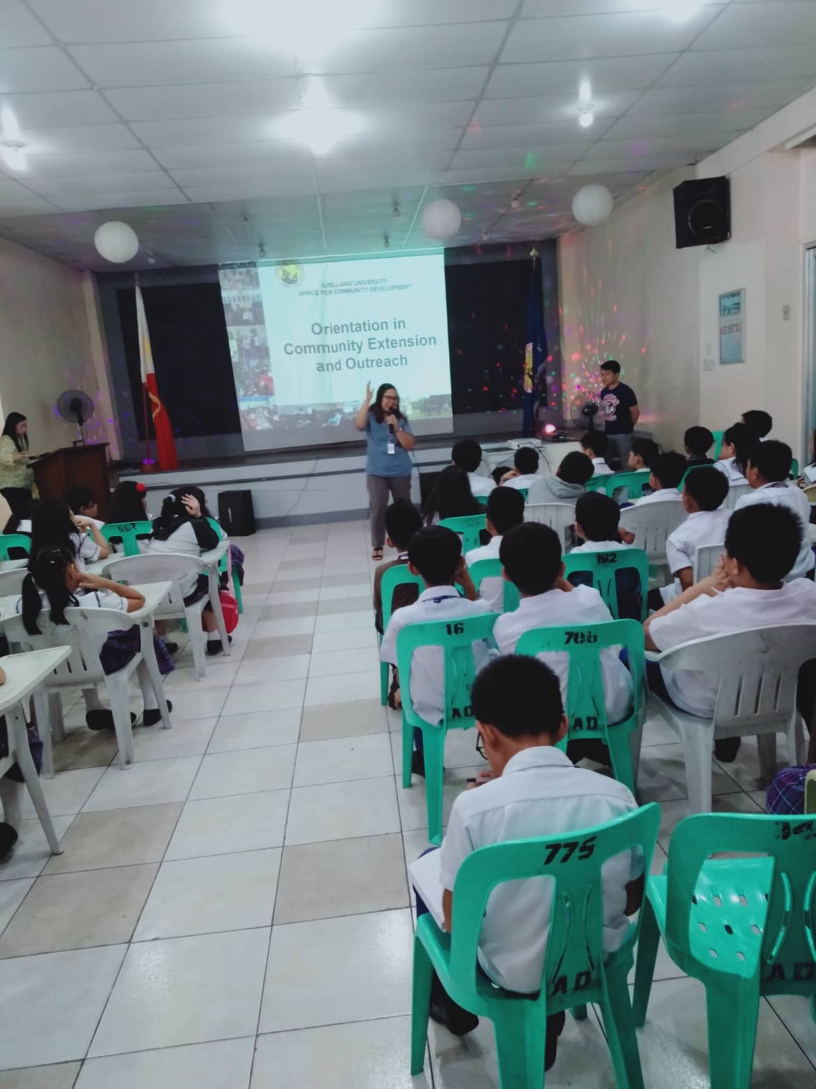 AU`s institutional projects were also cascaded to elementary students from AU Legarda Campus.