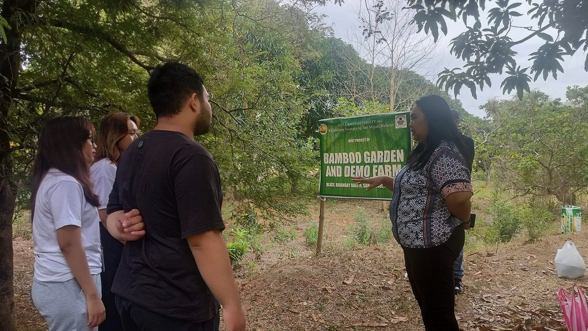 Outreach Activity at Bamboo Garden and Demo Farm