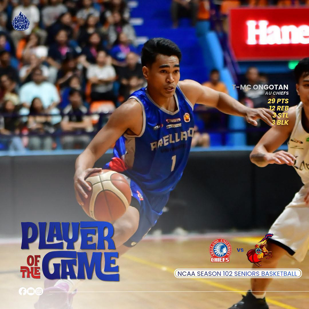 4-0 for the Chiefs: Arellano Outlasts Letran in 82-81 Battle of the Unbeaten